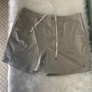 Polo Khaki Shorts. XXL 4 in inseam. Drawstring Waist. Casual